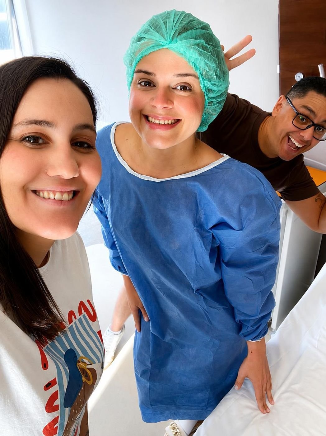 Paciente com a equipa da Bariátrica Turquia